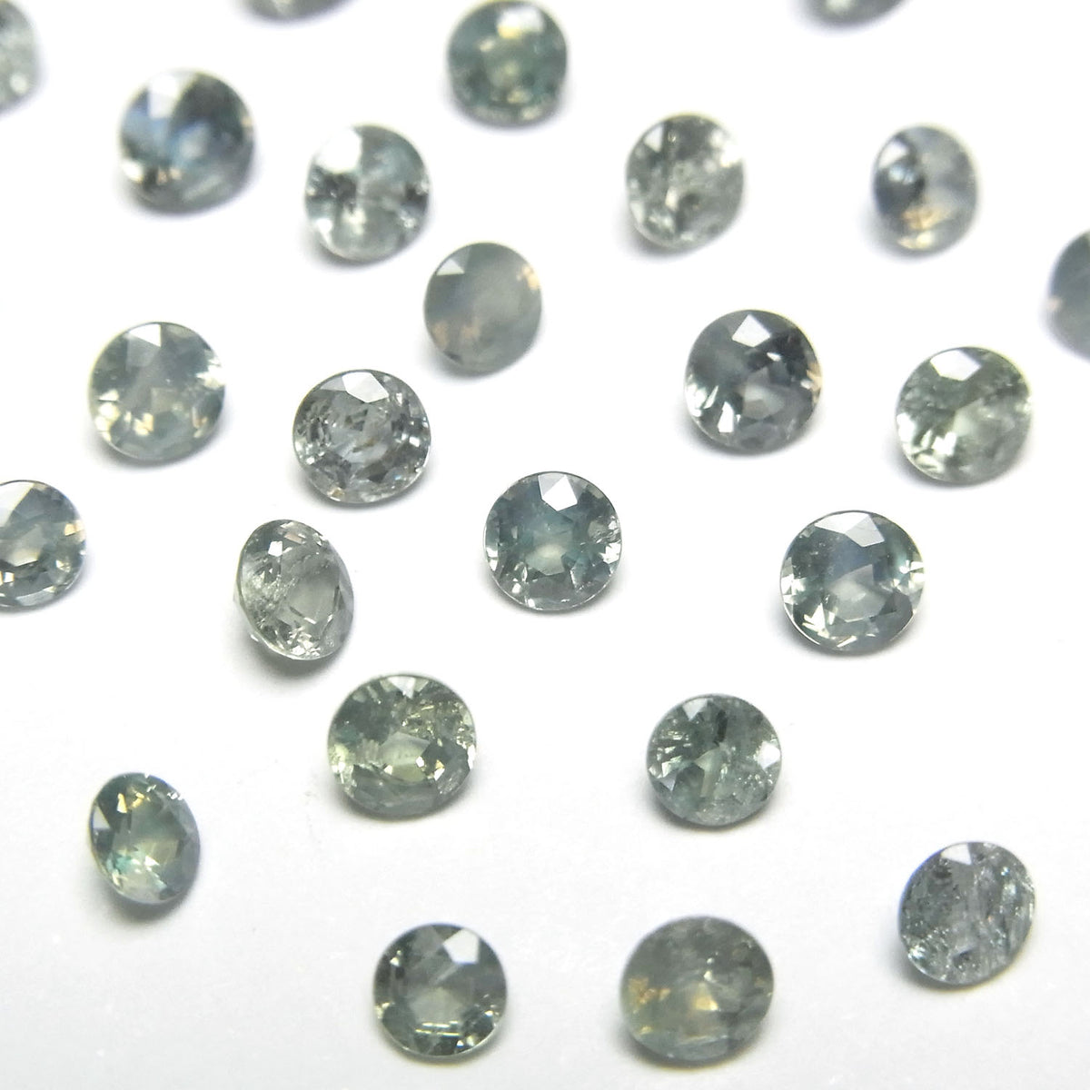 Alexandrite de Haute Qualité AAA Pierre Libre Ronde Facettée 3x3mm 1pc