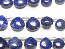 [Video] Lapis lazuli AA++ Chestnut (Smooth) 1strand beads (aprx.7inch / 17cm)
