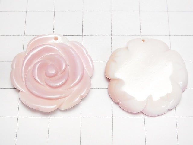 [Video] Queen Conch Shell AAA - Rose 28mm 1pc $8.79!