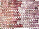 [Video]High Quality Multicolor Spinel AAA- Rondelle half or 1strand beads (aprx.14inch/34cm)