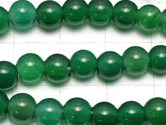 Green Onyx AAA Round 6mm [2mm hole] 1strand beads (aprx.13inch / 32cm)