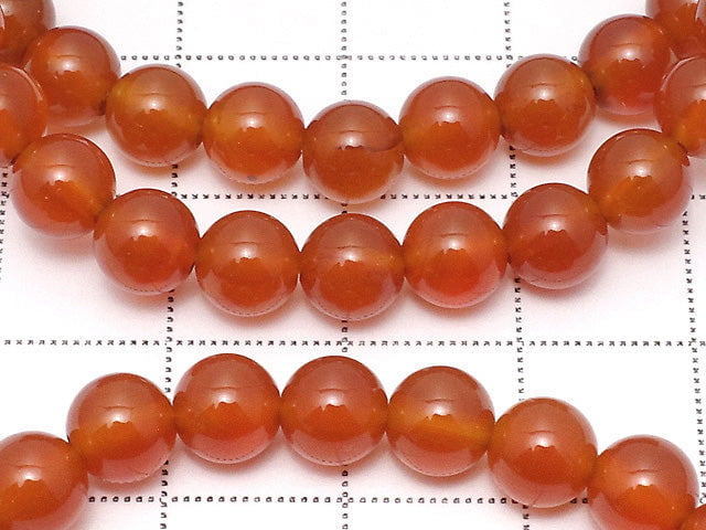 [Video] Carnelian AAA Round 6mm Bracelet