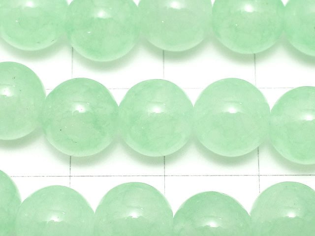 Pastel Green Jade Round 8mm 1strand beads (aprx.15inch / 36cm)