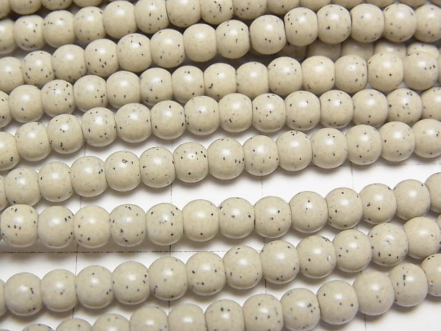 [Video] Taiwan Hokutolite Round 4mm half or 1strand beads (aprx.15inch/38cm)