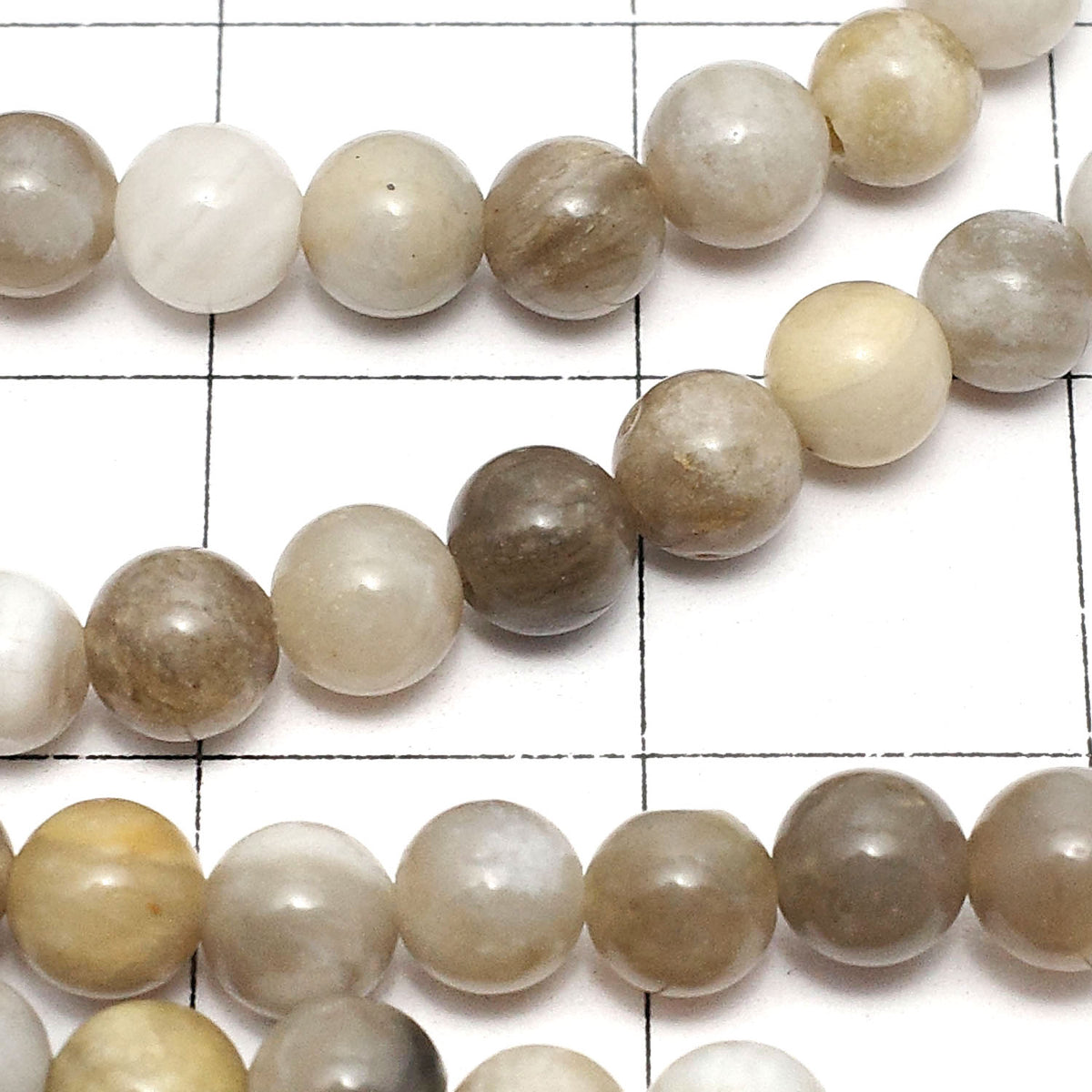 Silver Leaf Jasper Round 4mm 1strand beads (aprx.15inch/38cm)