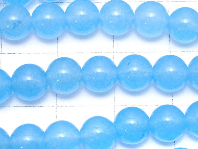 Blue Jade Round 6mm 1strand beads (aprx.15inch / 38cm)