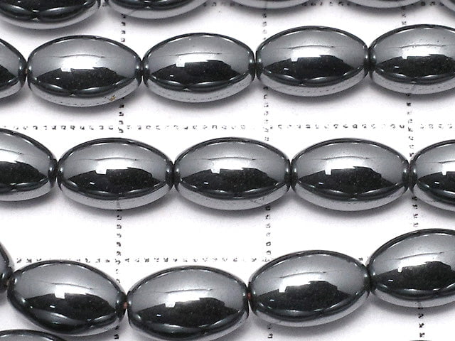 Hematite  Rice 8x5mm x5mm  1strand beads (aprx.15inch/36cm)