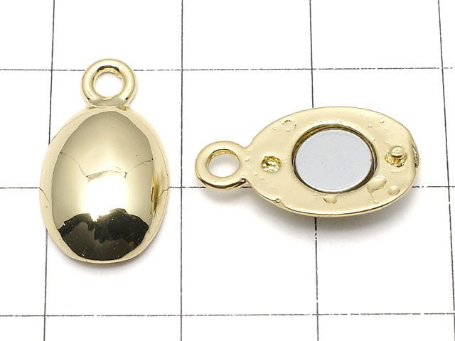 Metal Parts Magnetic Clasp with Jump Ring Oval 22 x 10 x 7 mm 2 pairs $2.79!