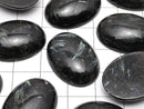 [Video] Nuummite  Oval  Cabochon 25x18mm 1pc $5.79!