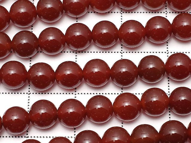Red Agate AAA Round 6mm 1strand beads (aprx.14inch / 35cm)