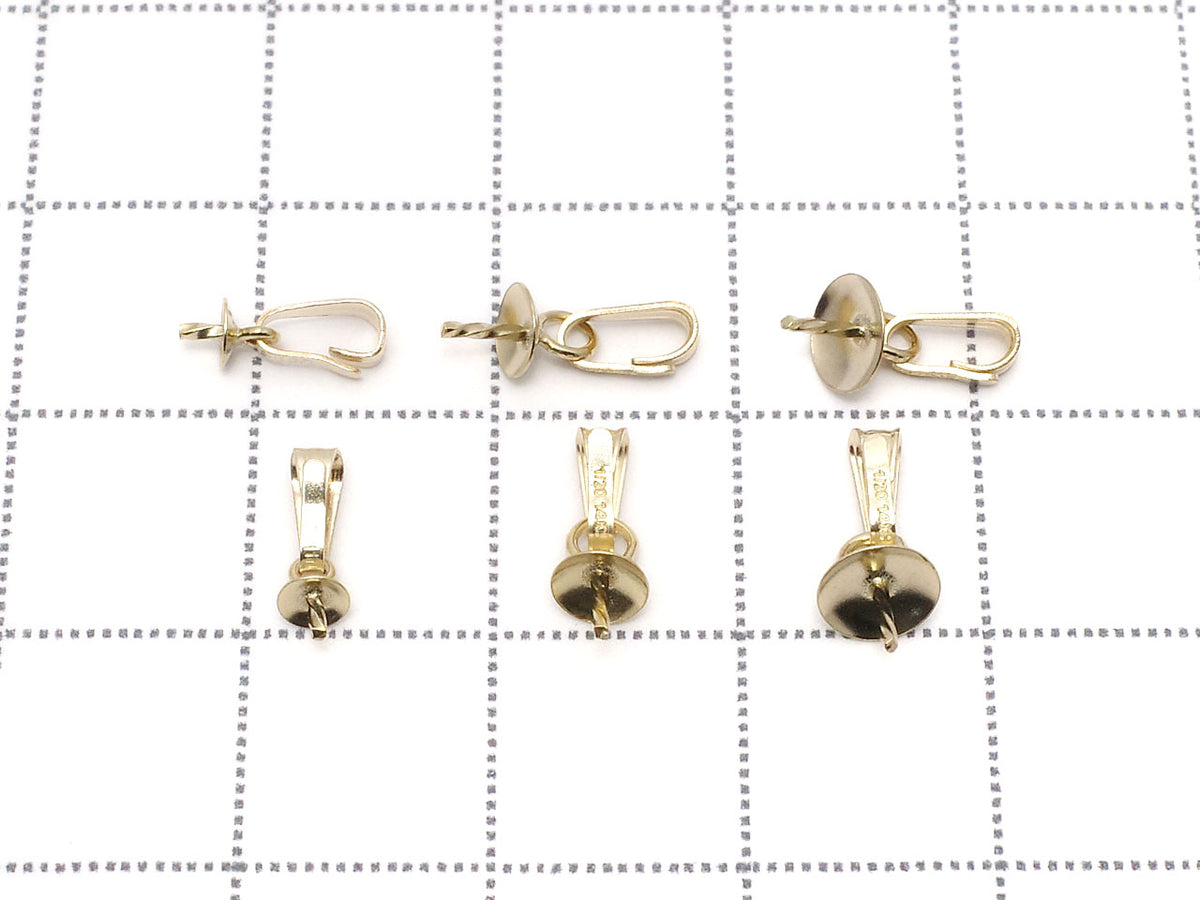 Nouvelle taille ! Anneau à vis avec bélière en or laminé 14K [3mm] [4mm] [5mm] 1 pièce