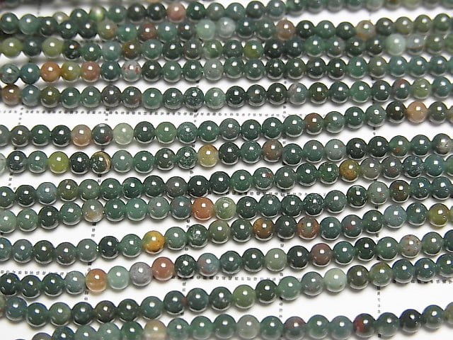[Video] 1strand $4.79! Bloodstone  Round 2mm 1strand beads (aprx.15inch/38cm)