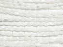 Mother of Pearl MOP White Rice 5x3x3mm 1strand beads (aprx.15inch / 37cm)