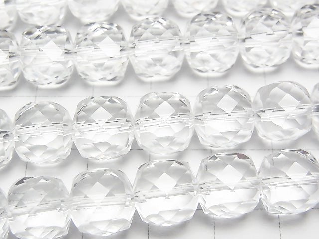 [Video]High Quality! Crystal AAA- Cube Shape 10x10x10mm 1/4 or 1strand beads (aprx.15inch/37cm)