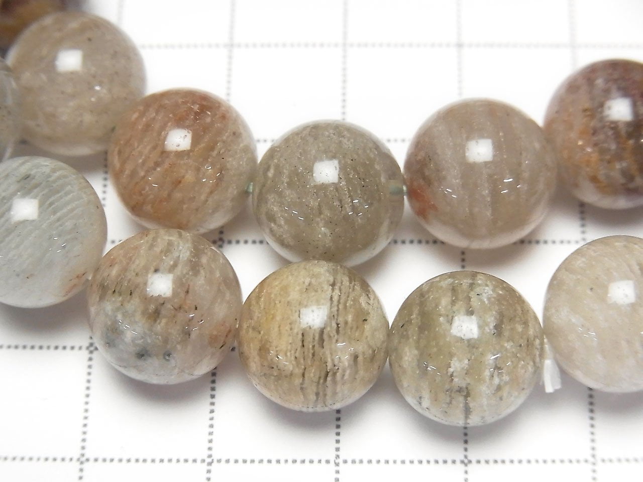 Garden Quartz AA++ Round 12mm Bracelet