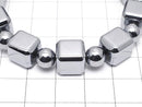 [Video] Terahertz Cube 10x10mm & Round 7.5mm Bracelet
