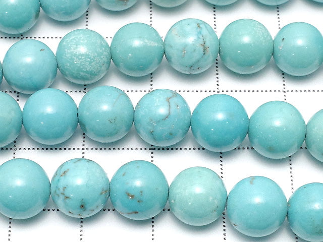 Magnesite Turquoise  Round 8mm 1strand beads (aprx.15inch/37cm)