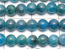 [Video]Blue Apatite AA Round 4mm 1strand beads (aprx.15inch/37cm)