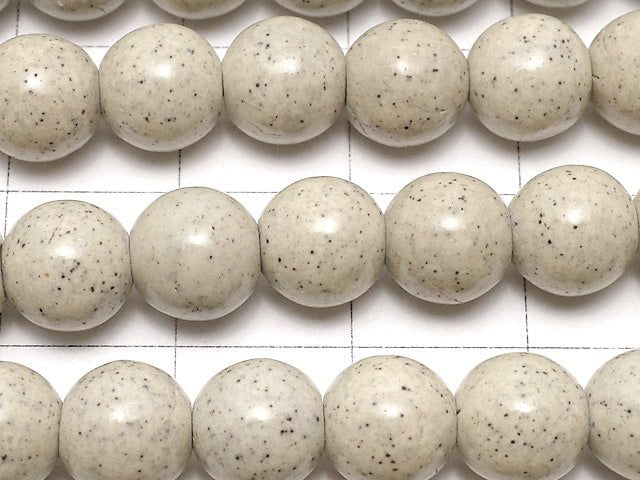 [Video] Taiwan Hokutolite Round 8 mm 1/4 or 1strand beads (aprx.15 inch / 36 cm)