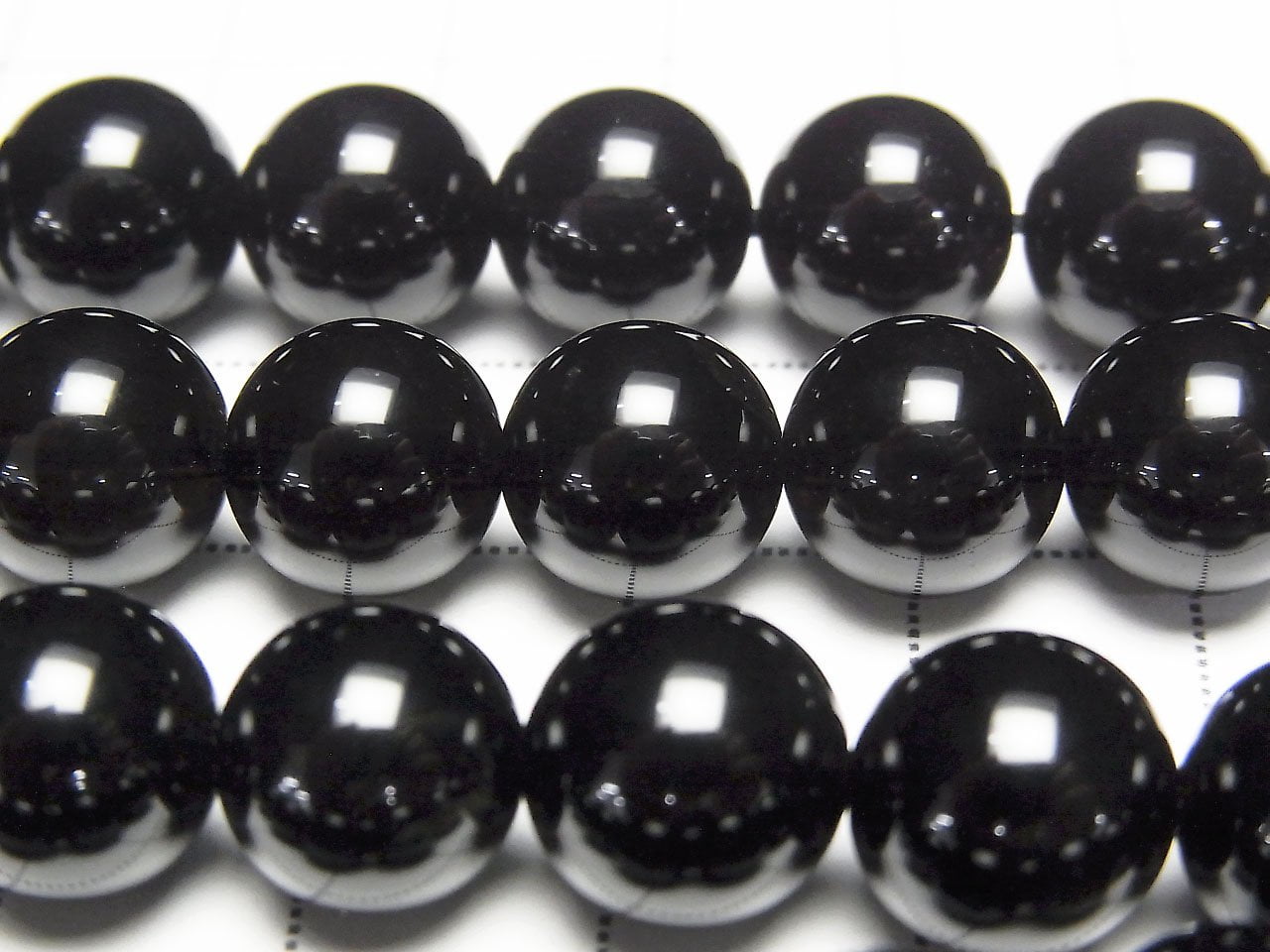 Tibetan Morion Crystal Quartz AAA Round 10mm half or 1strand beads (approx. 15 inches/36 cm)