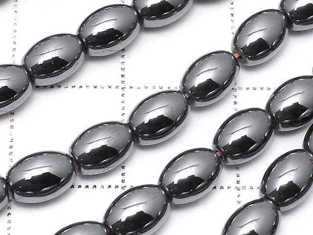 Hematite  Rice 6x4mm x4mm  1strand beads (aprx.15inch/36cm)