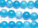 Blue Jade Round 10mm 1strand beads (aprx.15inch / 38cm)