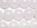White Chalcedony AAA Round 14mm  half or 1 strand beads (aprx.15inch / 36cm)