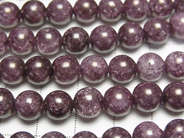 1strand $7.79! Red color 2 Cracked Crystal Round 8mm 1strand beads (aprx.15inch / 37cm)