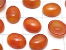 Carnelian AAA Oval  Cabochon 10x8mm 5pcs