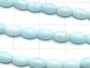 [Video] Magnesite Turquoise Rice 6x4x4mm 1strand beads (aprx.15inch/38cm)