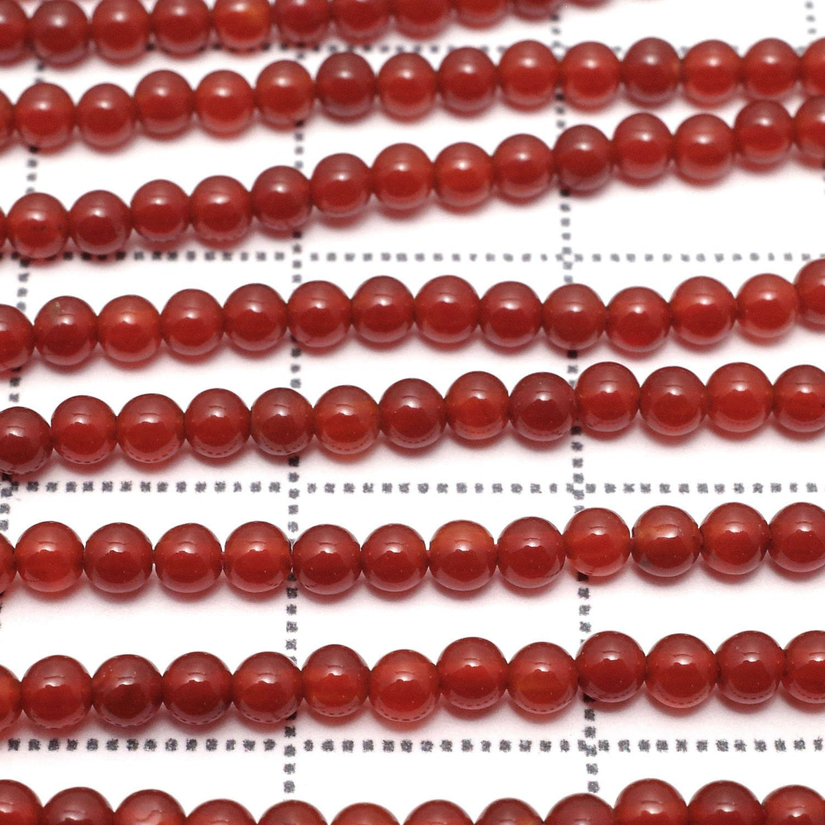 Red Agate Round 2mm 1strand beads (aprx.15inch / 37cm)