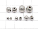 Copper Round [3mm][4mm][5mm][6mm][8mm] Stardust Rhodium Plated 50pcs