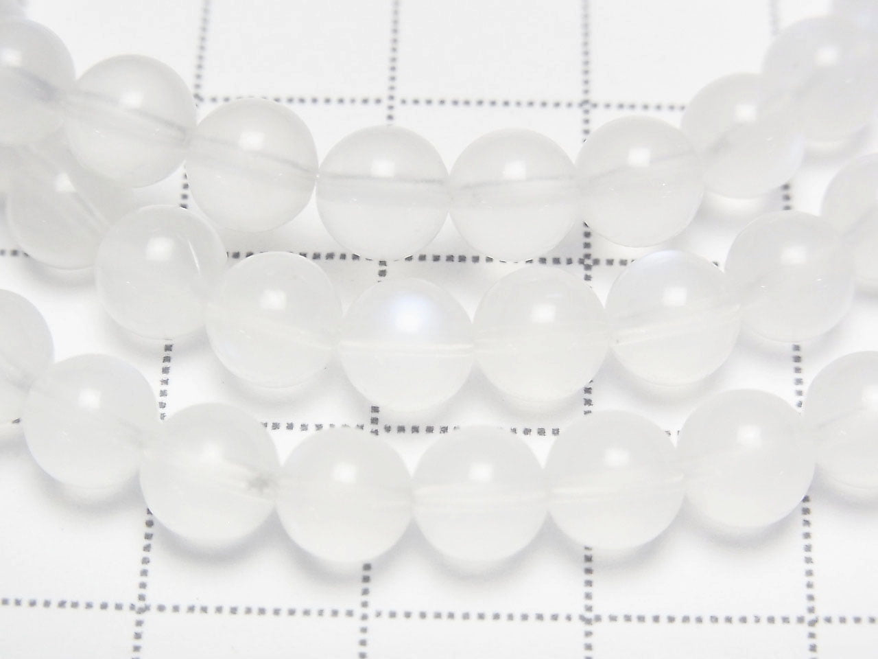 Top Quality Sri Lankan Royal Blue Moonstone AAAAA Round 6mm 1strand beads (Bracelet)