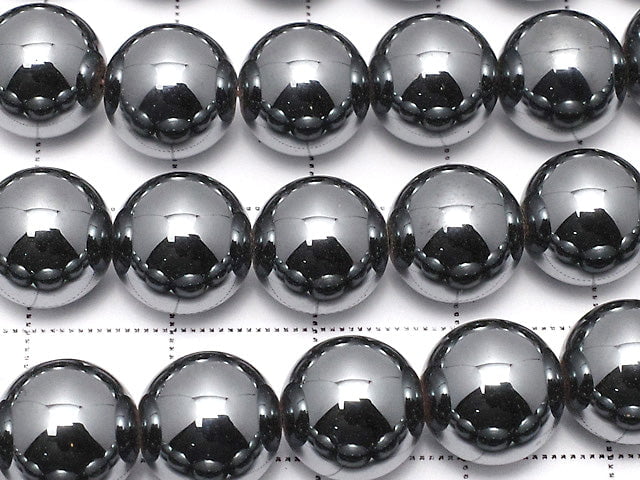 Hematite  Round 10mm 1strand beads (aprx.15inch/38cm)