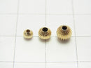 14KGF Line Carved Round (Corrugated Beads) [3mm][4mm][5mm] 3pcs