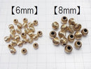 14KGF Round Twist [4mm][5mm][6mm]2pcs - !