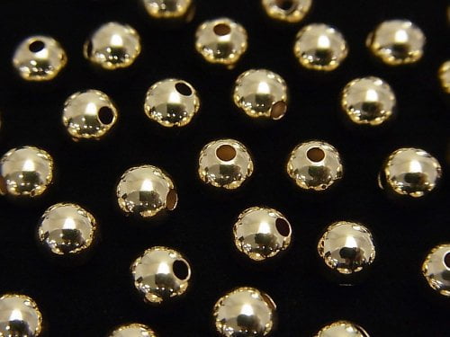 14KGF Round [2mm][2.5mm][3mm][4mm][5mm] 10pcs