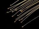 14KGF Ball Head Pin [0.5x25mm][0.5x40mm][0.5x50mm] 10pcs
