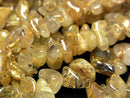 [Video]Rutilated Quartz AA+ Chips (Small Nugget) 1strand beads (aprx.34inch/86cm)