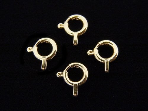 [18K  Yellow Gold]Spring Ring 5mm 1pc