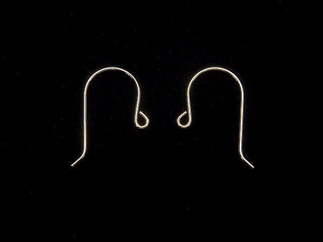 [18K  Yellow Gold] Earwire [S][M] 1pair