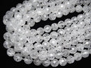 [Video]Cracked Crystal 64Faceted Round 12mm half or 1strand beads (aprx.15inch/37cm)