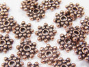 Copper, Roundel Metal Beads & Findings