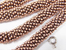 Copper  Rondelle 7x7x1.5 Oxidized Finish  half or 1strand beads (aprx.7inch/18cm)