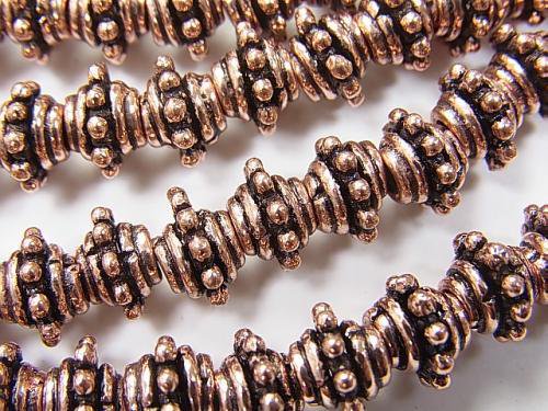 Copper, Roundel Metal Beads & Findings