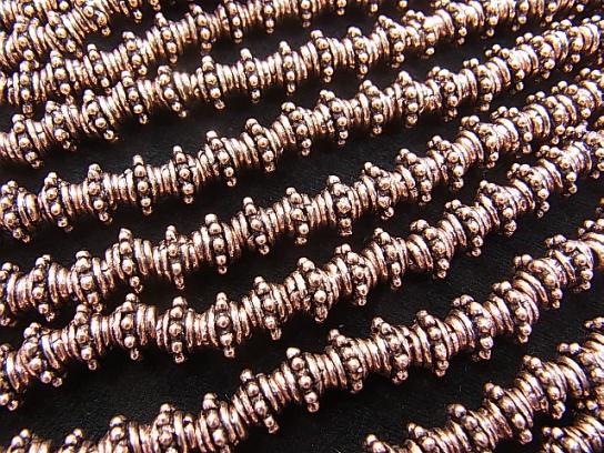 1strand $11.79! Copper  Roundel 9x9x6mm Oxidized Finish  1strand beads (aprx.7inch/18cm)