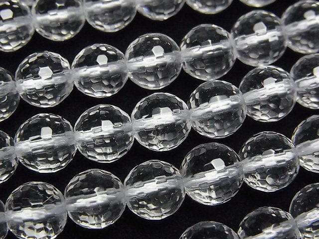 [Video] Crystal AAA 128 Faceted Round 8mm half or 1 strand beads (aprx.15inch/38cm)