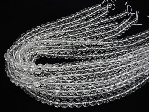 [Video] Crystal AAA 128 Faceted Round 8mm half or 1 strand beads (aprx.15inch/38cm)