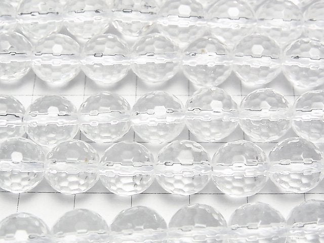 [Video] Crystal AAA 128 Faceted Round 10mm 1/4 or 1 strand beads (aprx.15inch/36cm)