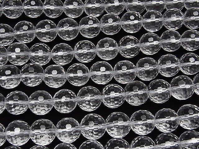 [Video] Crystal AAA 128 Faceted Round 12mm 1/4 or 1 strand beads (aprx.14inch/35cm)